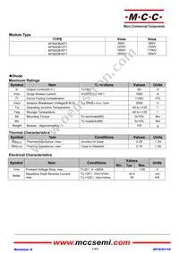MT60CB16T1-BP Datasheet Page 2