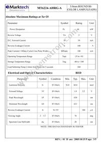 MT6224-AHRG-A Datasheet Page 4