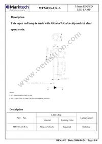 MT7403A-UR-A Datasheet Page 2
