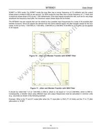 MT90401AB1 Datasheet Page 19