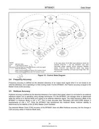 MT90401AB1 Datasheet Page 21