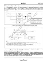 MT90820AL1 Datasheet Page 23