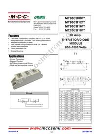 MT90CB16T1-BP Datasheet Cover