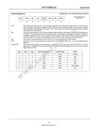 MT9160BS1 Datasheet Page 15