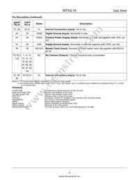 MT93L16AQ1 Datasheet Page 5