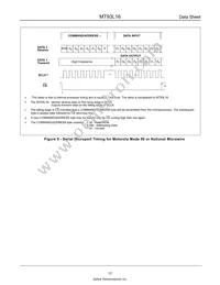 MT93L16AQ1 Datasheet Page 17