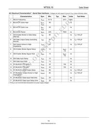 MT93L16AQ1 Datasheet Page 19