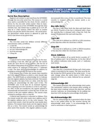 MT9M001C12STC-TP Datasheet Page 9