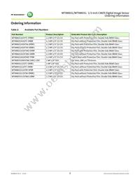 MT9M031D00STMC24BC1-200 Datasheet Page 2