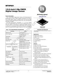 MT9P001I12STC-B-DR Datasheet Cover