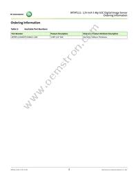 MT9P111D00STCK28AC1-200 Datasheet Page 2