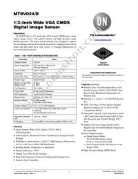 MT9V024D00XTRC13CC1-400 Datasheet Cover