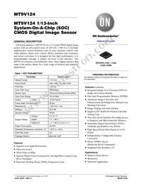 MT9V124EBKSTC-CP Datasheet Cover