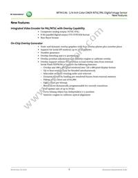 MT9V136C12STC-DR Datasheet Page 3