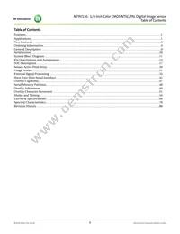 MT9V136C12STC-DR Datasheet Page 5