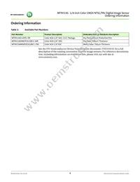 MT9V136W00STCK22BC1-750 Datasheet Page 4