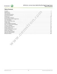 MT9V136W00STCK22BC1-750 Datasheet Page 5