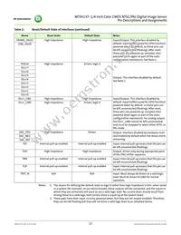 MT9V137C12STC-DP Datasheet Page 17