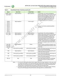 MT9V138C12STC-DR Datasheet Page 15