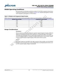 MTA4ATF25664HZ-2G6B1 Datasheet Page 15