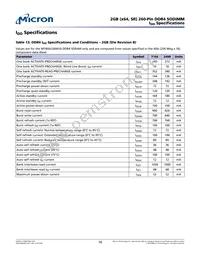 MTA4ATF25664HZ-2G6B1 Datasheet Page 16