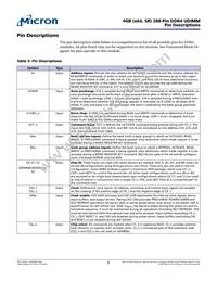 MTA8ATF51264AZ-2G6B1 Datasheet Page 5