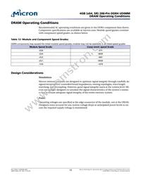 MTA8ATF51264AZ-2G6B1 Datasheet Page 15