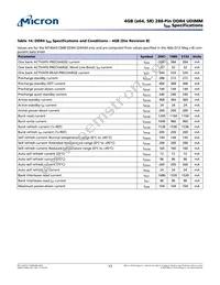 MTA8ATF51264AZ-2G6B1 Datasheet Page 17