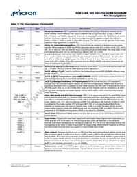 MTA8ATF51264HZ-2G6B1 Datasheet Page 6