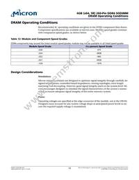 MTA8ATF51264HZ-2G6B1 Datasheet Page 15