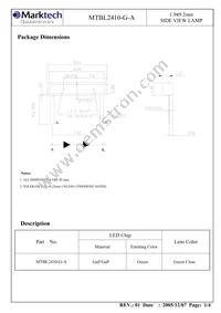 MTBL2410-G-A Datasheet Page 2