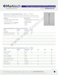 MTD6013D3-PD Datasheet Cover