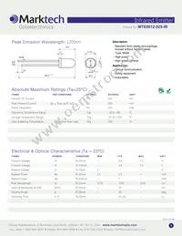 MTE0012-525-IR Datasheet Cover