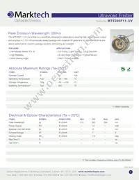 MTE280F11-UV Datasheet Cover