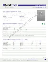 MTE3650L2-UV-HP Datasheet Cover