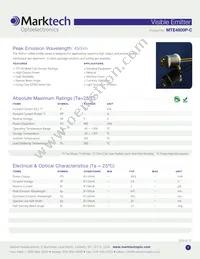 MTE4600P-C Datasheet Cover