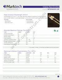 MTE5063C5-UR Datasheet Cover