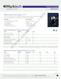 MTE5270P-C Datasheet Cover