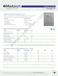 MTE6000L-HP Datasheet Cover