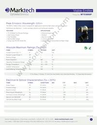 MTE6000P Datasheet Cover