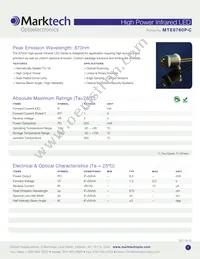 MTE8760P-C Datasheet Cover