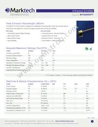 MTE8800PT Datasheet Cover