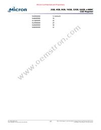 MTFC8GLDEA-1M WT TR Datasheet Page 17