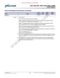 MTFC8GLDEA-1M WT TR Datasheet Page 23