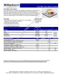 MTG7-001I-XML00-RGBW-BC02 Datasheet Cover