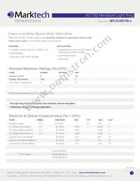 MTLR-WZ700-W Datasheet Cover