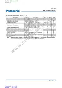 MTM684110LBF Datasheet Page 2