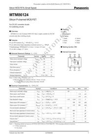 MTM861240LBF Datasheet Cover