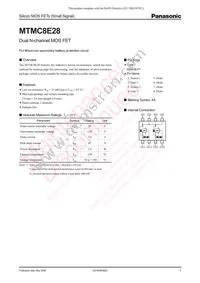 MTMC8E280LBF Datasheet Cover