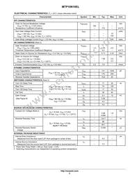 MTP10N10ELG Datasheet Page 2